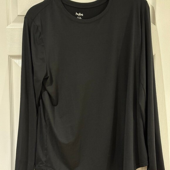 Women's Long-Sleeve Crew Neck Tee, DRY-LUX Hyba, Size XL - Picture 1 of 7